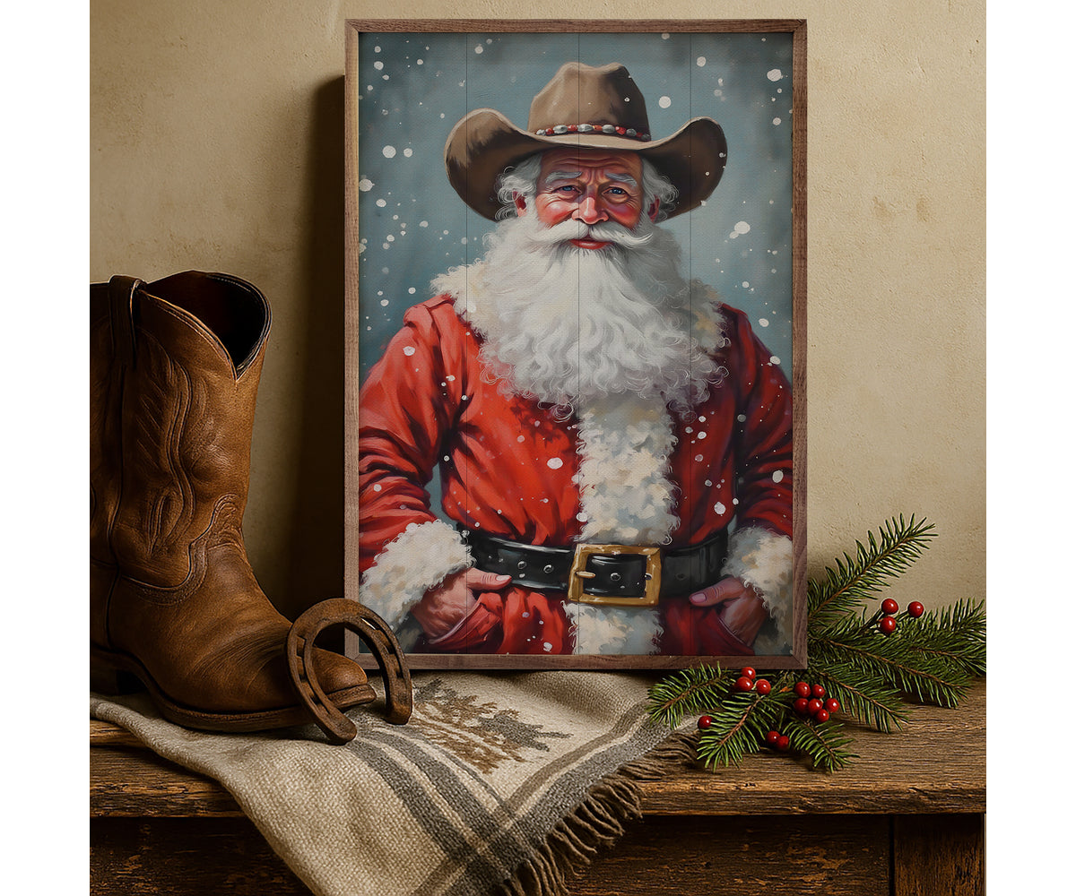 Kendrick Home Cowboy Santa