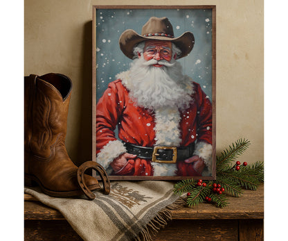 Kendrick Home Cowboy Santa