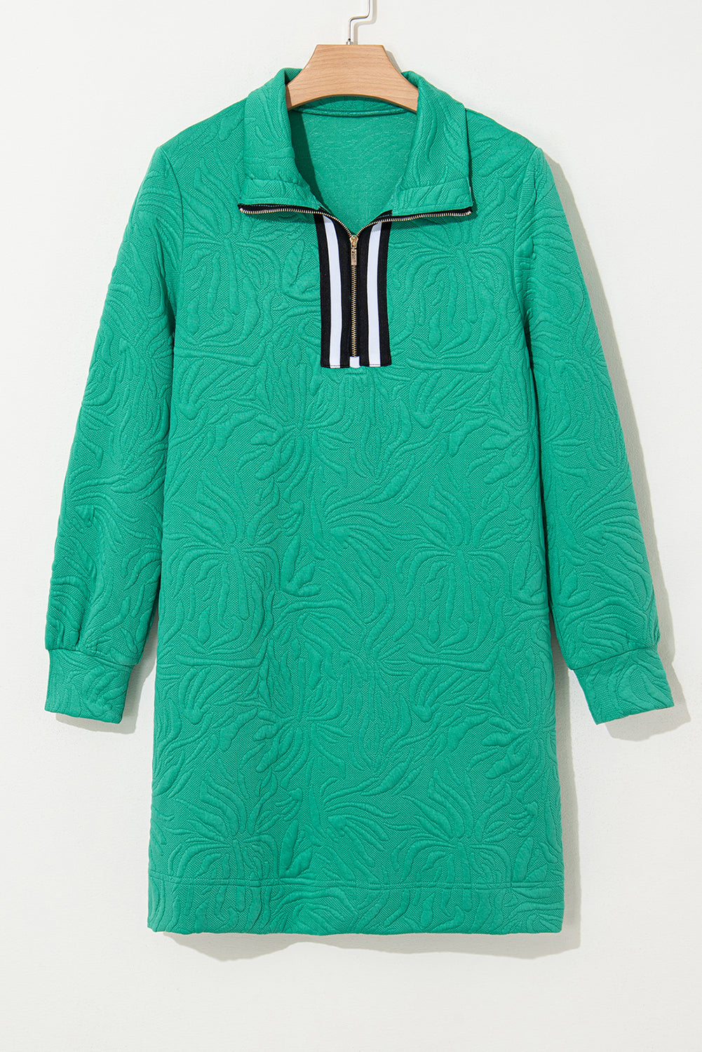 Threaded Pear Amayah Zipper Shift Mini Dress