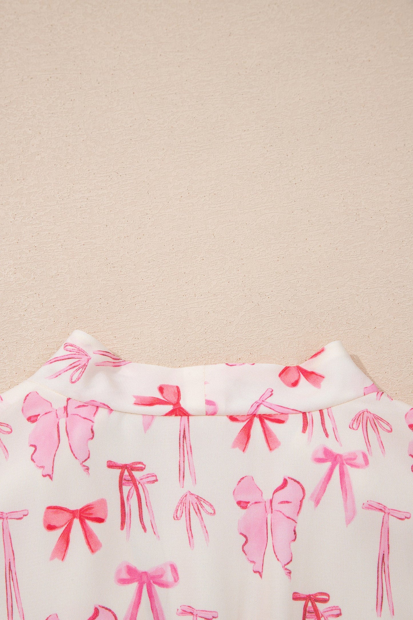 Threaded Pear Alianna Sleeveless Bow Mini Dress