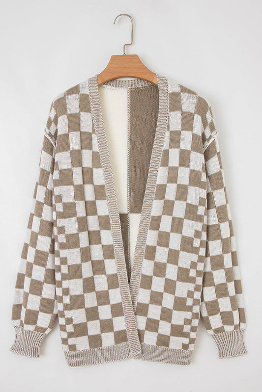 Threaded Pear Promise Front Drop Shoulder Cardigan