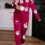 Wine Red Santa Claus