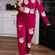 Wine Red Santa Claus
