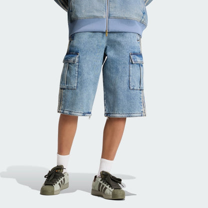 Worn Blue Denim-