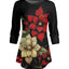 Poinsettia Floral Print