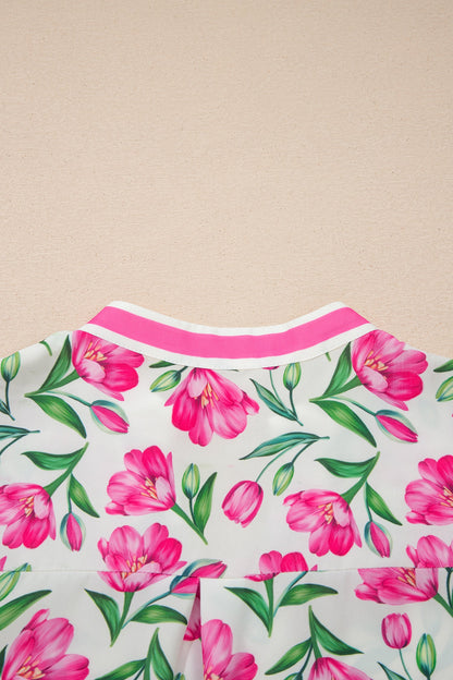 Threaded Pear Aliya Block Trim Short Dress
