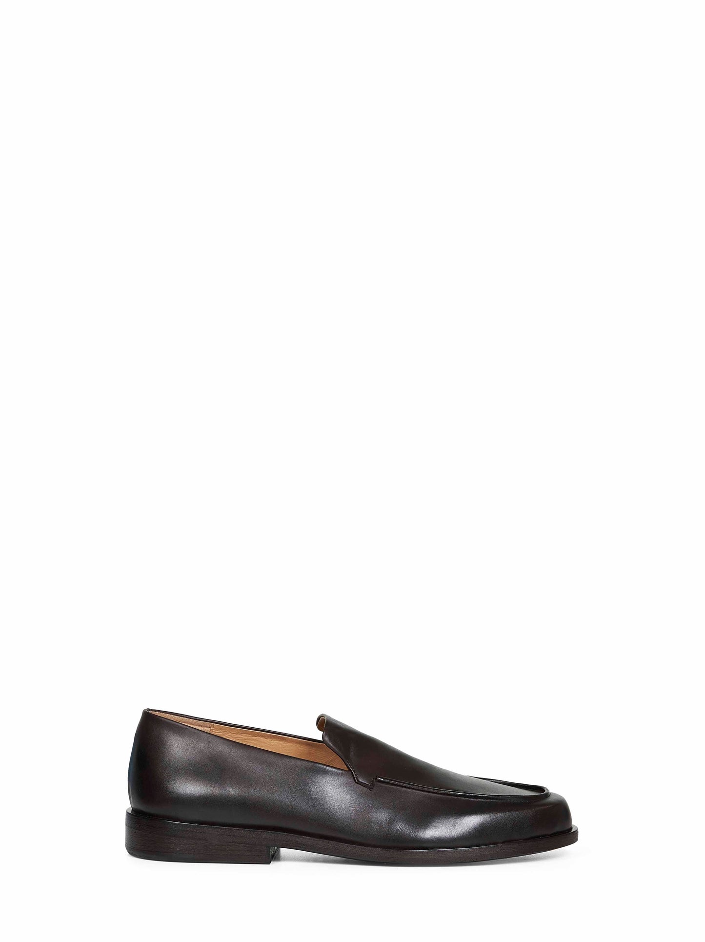 Dark Brown Leather Moccasso Loafers