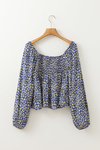 Threaded Pear Ila Square Loose Fit Blouse