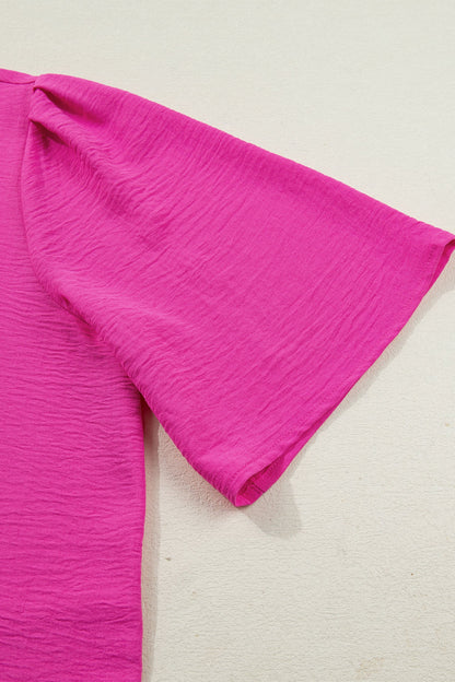 Threaded Pear Chelsea Wide Short Sleeve Top