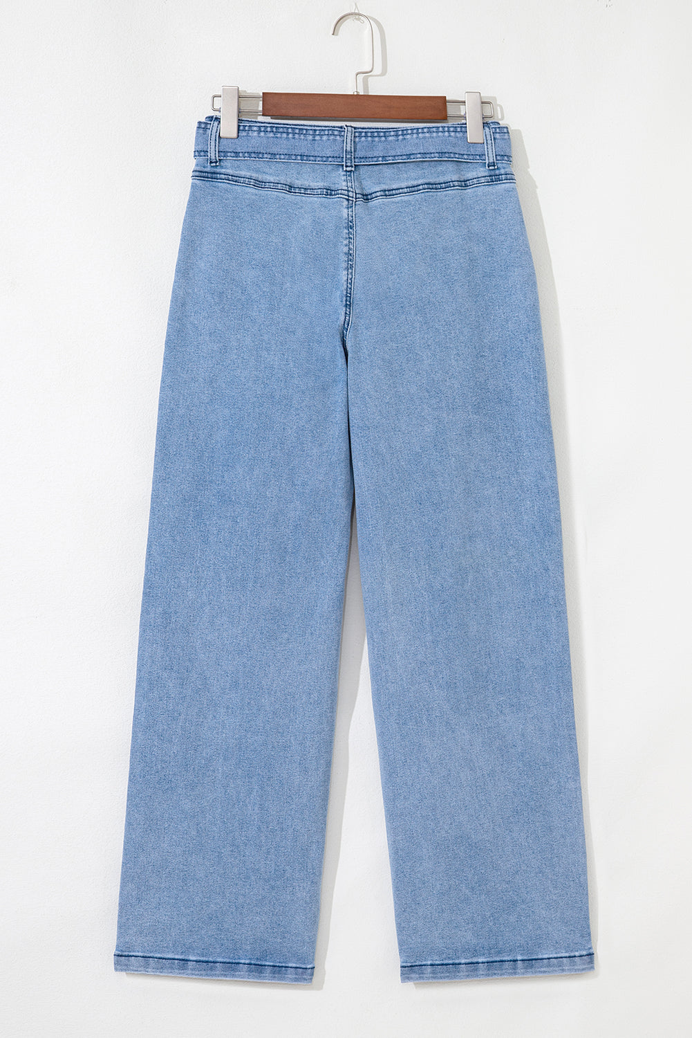 Threaded Pear Ava Sash Wide Leg Jeans