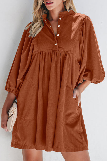 Threaded Pear Kaylee Waist Bracelet Sleeve Dress
