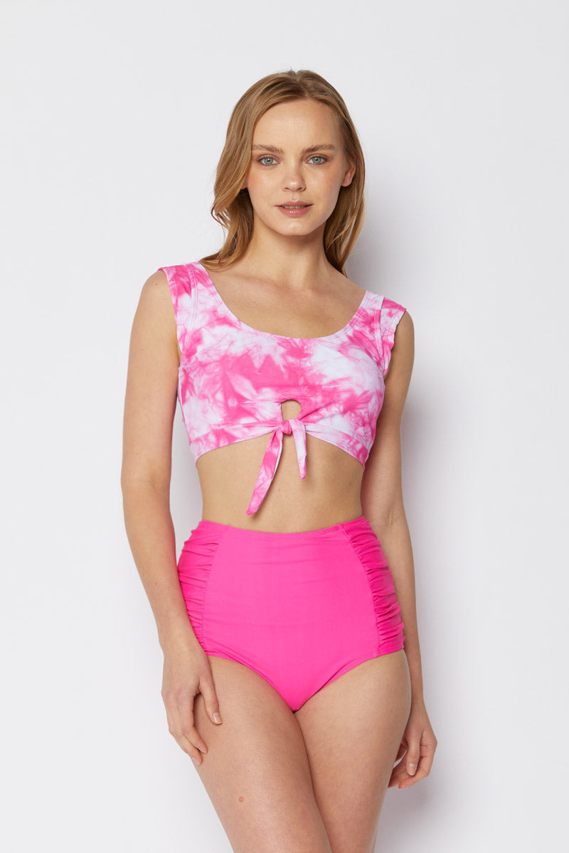 Marina West B2105 Bikini Set (Magenta Tiedye)