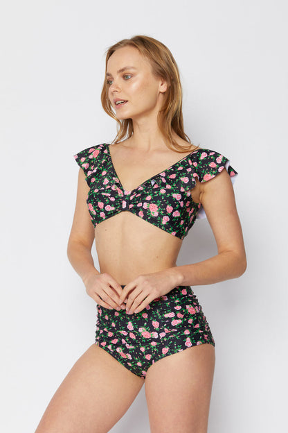 Marina West B2106 Bikini Set (Rose Black)