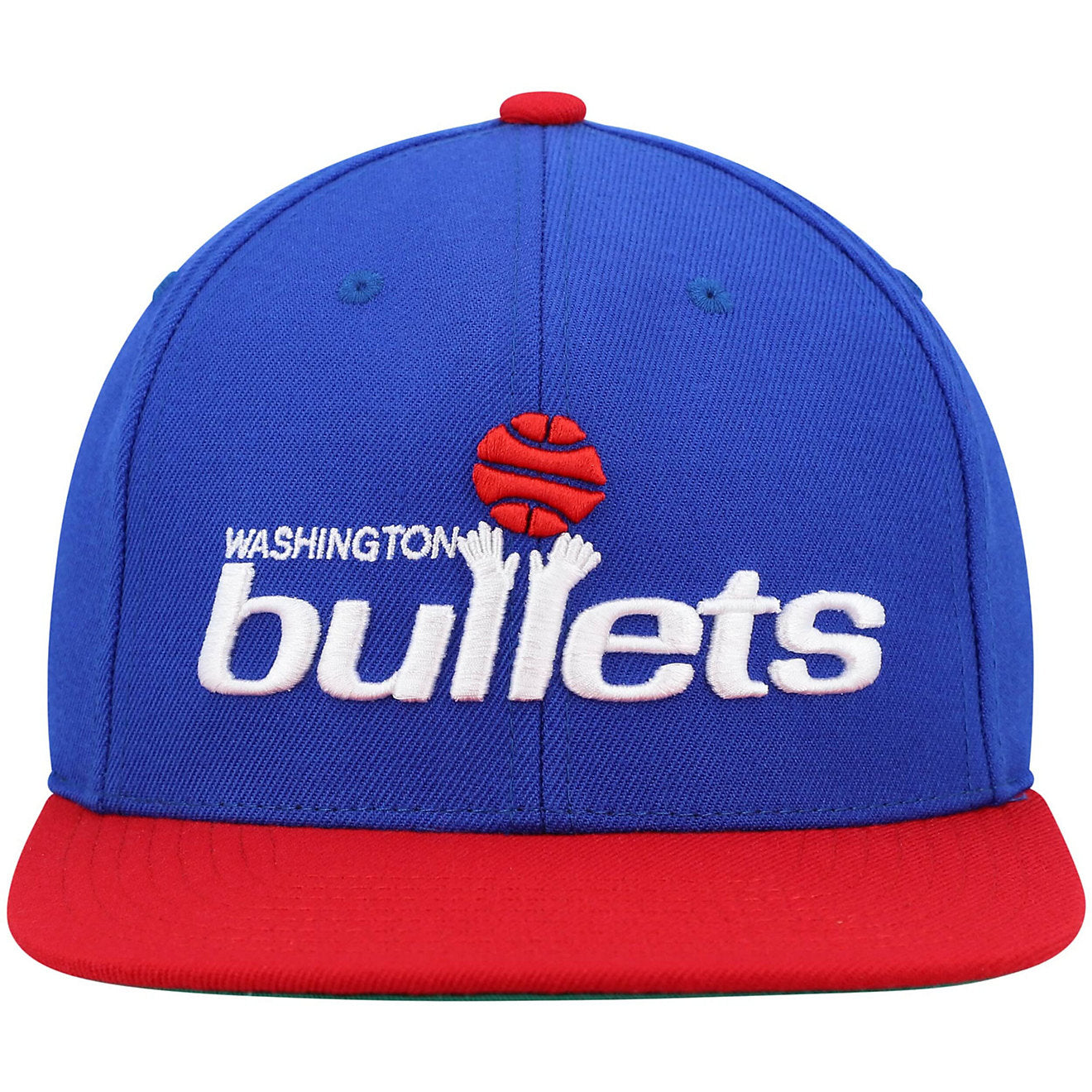 Men's Mitchell & Ness NBA Team 2 Tone 2.0 Snapback Hwc Bullets