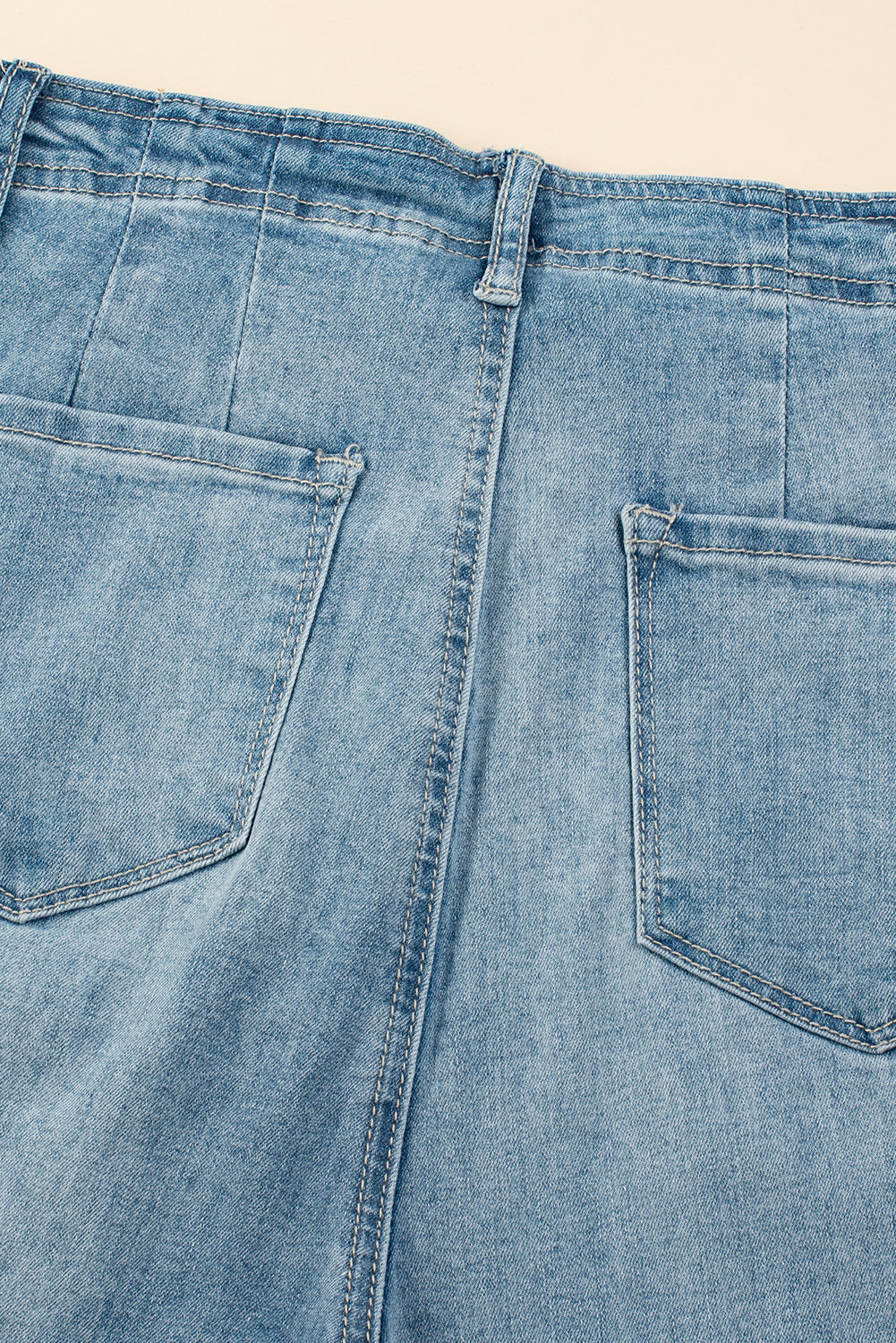 Threaded Pear Addilyn Straight Loose Leg Jeans