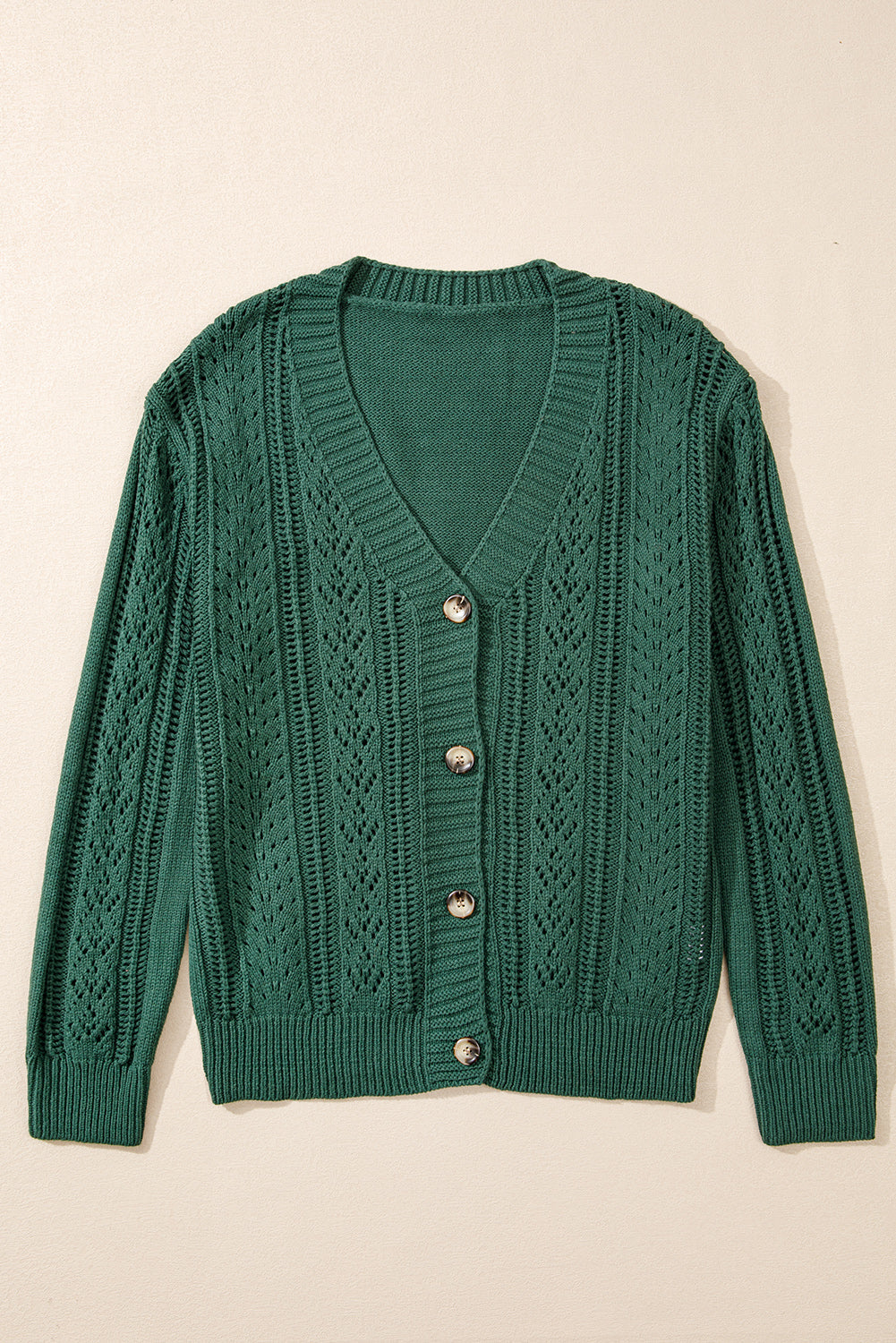 Threaded Pear Laney Knit Drop Shoulder Sweater