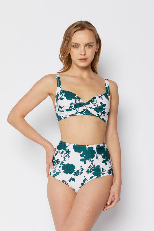 Marina West B2808 Bikini Set (Rose Green)