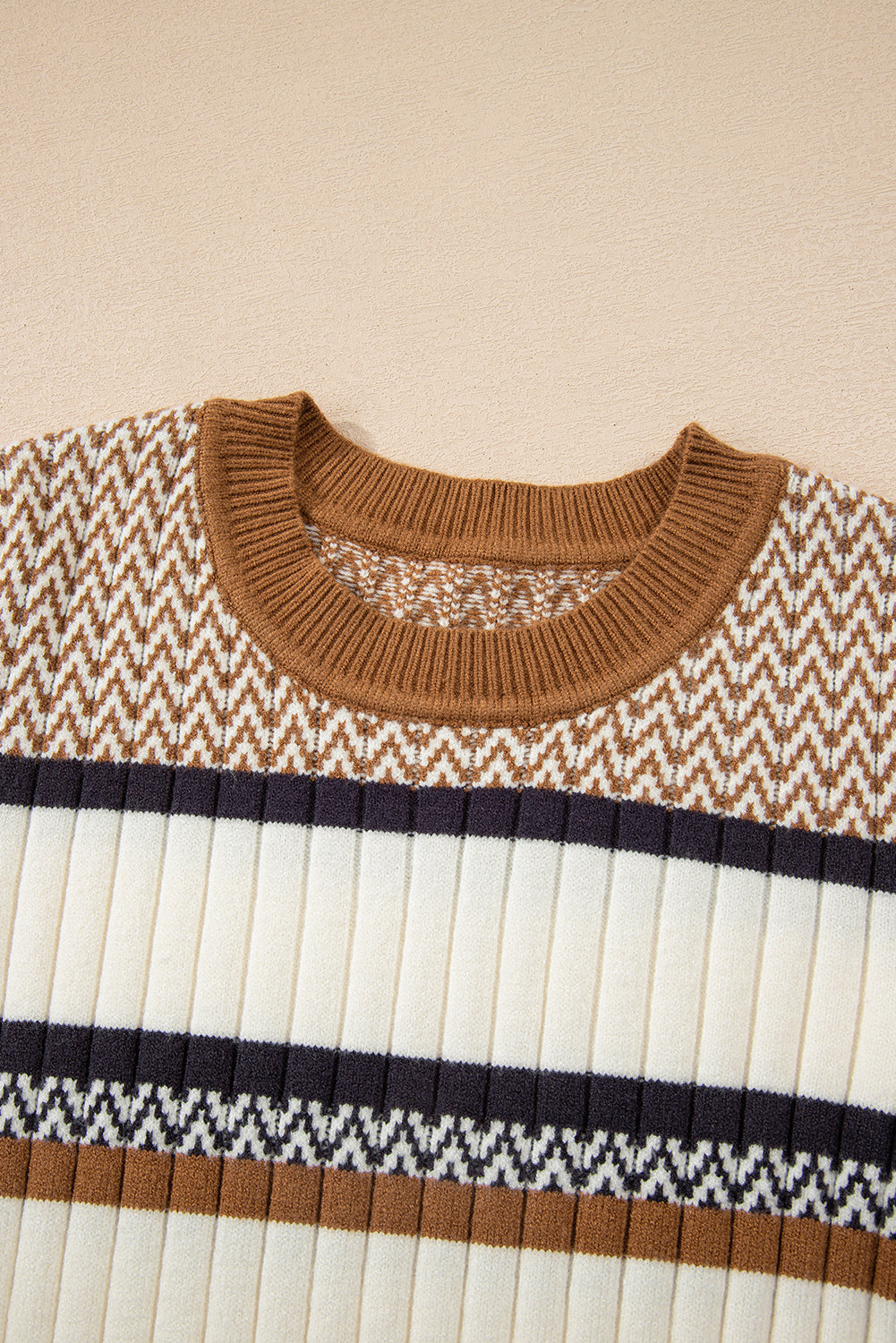 Brown Stripe-