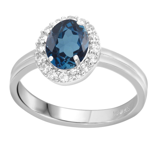 blue, white-