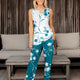 White and Turquoise