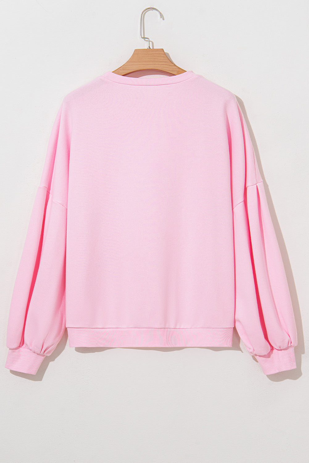 Threaded Pear Laila Bow Lantern Sleeve Oversized Sweatshirt