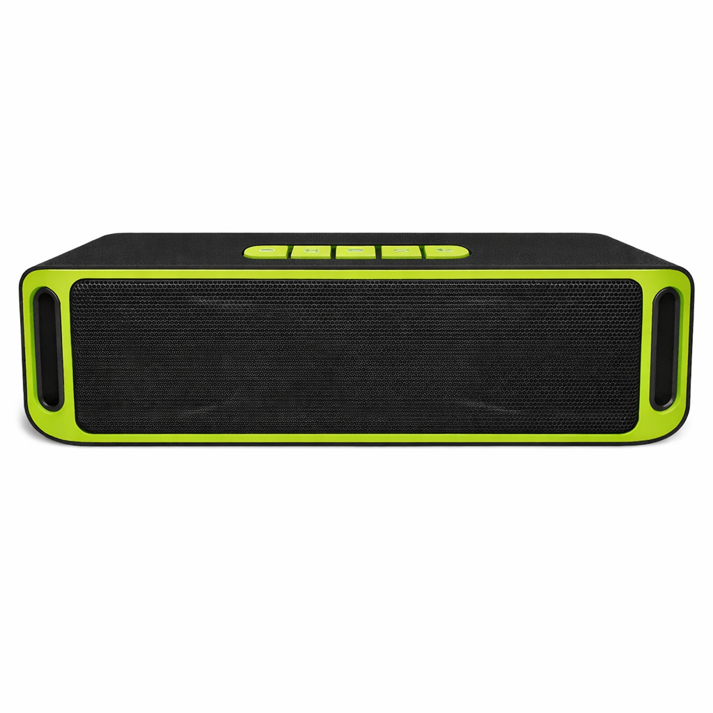 Prime Goods Bluetooth Speaker Wireless Waterproof Outdoor Stereo Bass USB/TF/FM Radio LOUD - Black