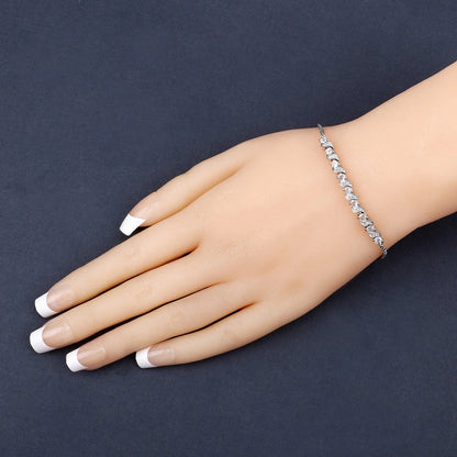 Genuine Aquamarine Bolo Bracelet