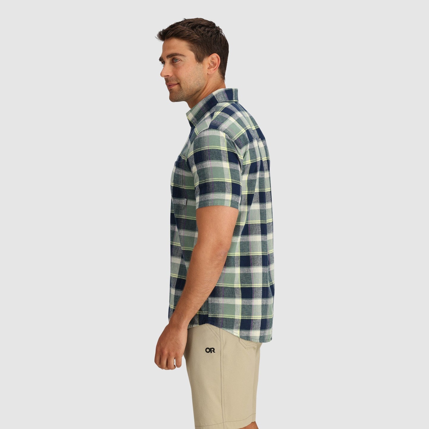 Men's Outdoor Research Weisse Button Down Plaid Shirt