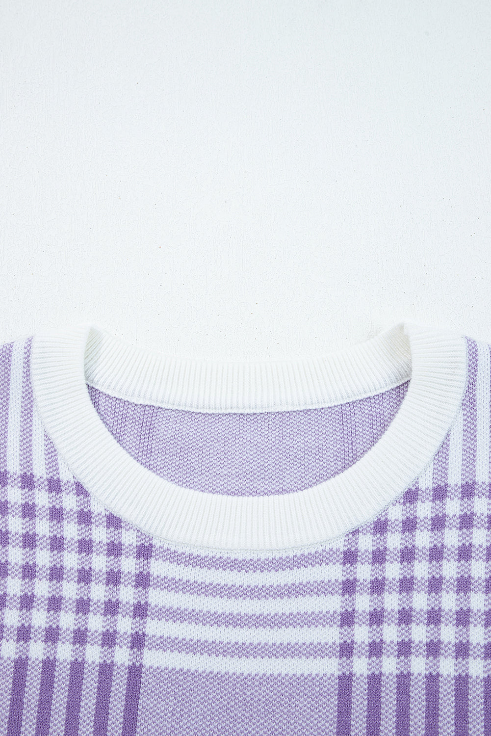 Threaded Pear Giuliana Ribbed Trim Loose Sweater