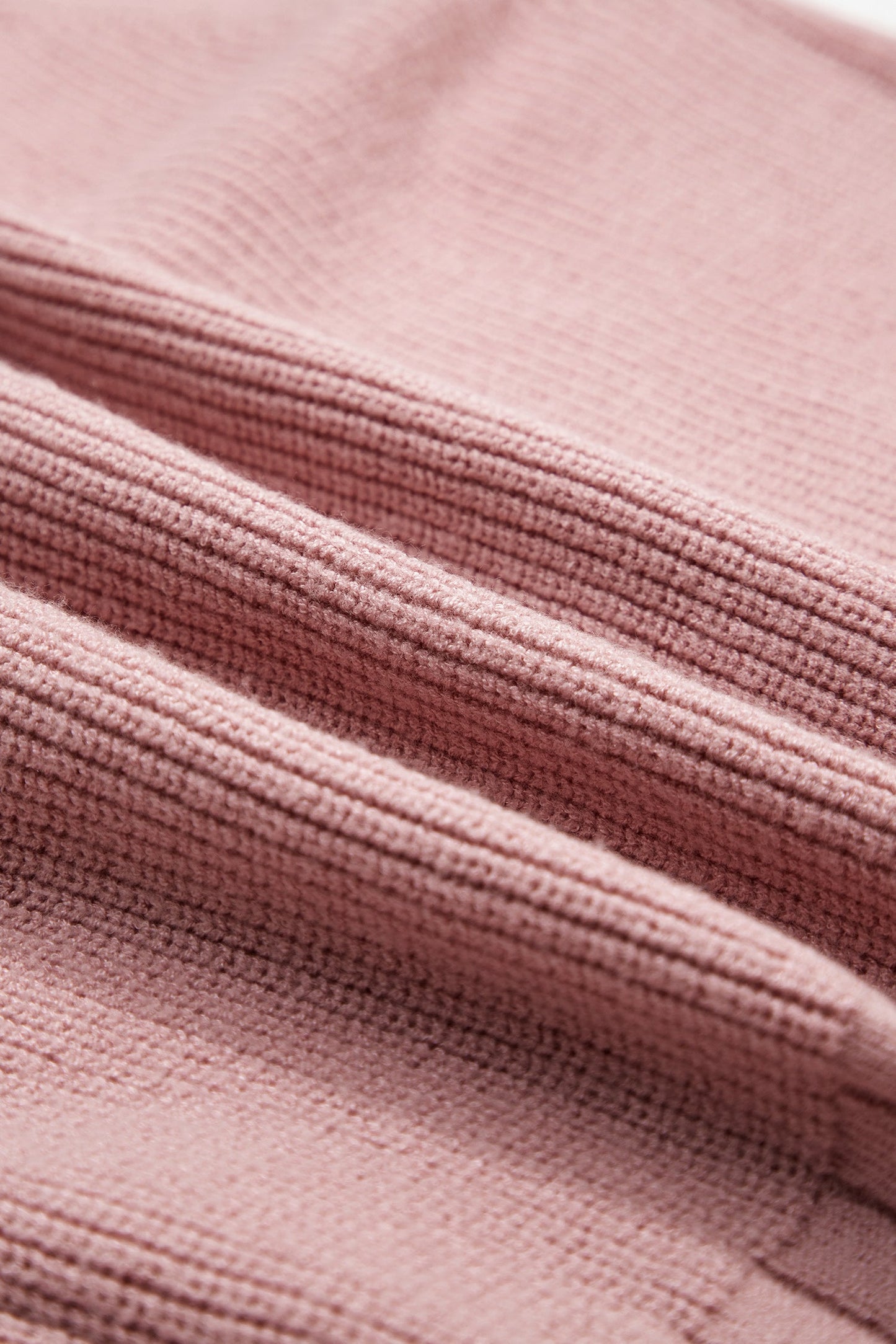 Threaded Pear Khloe Mixed Texture Knit Sweater