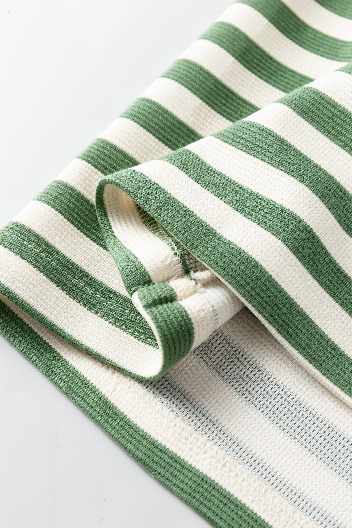Threaded Pear Joy Sleeve Contrast Trim Tee