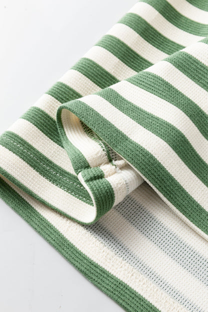 Threaded Pear Joy Sleeve Contrast Trim Tee