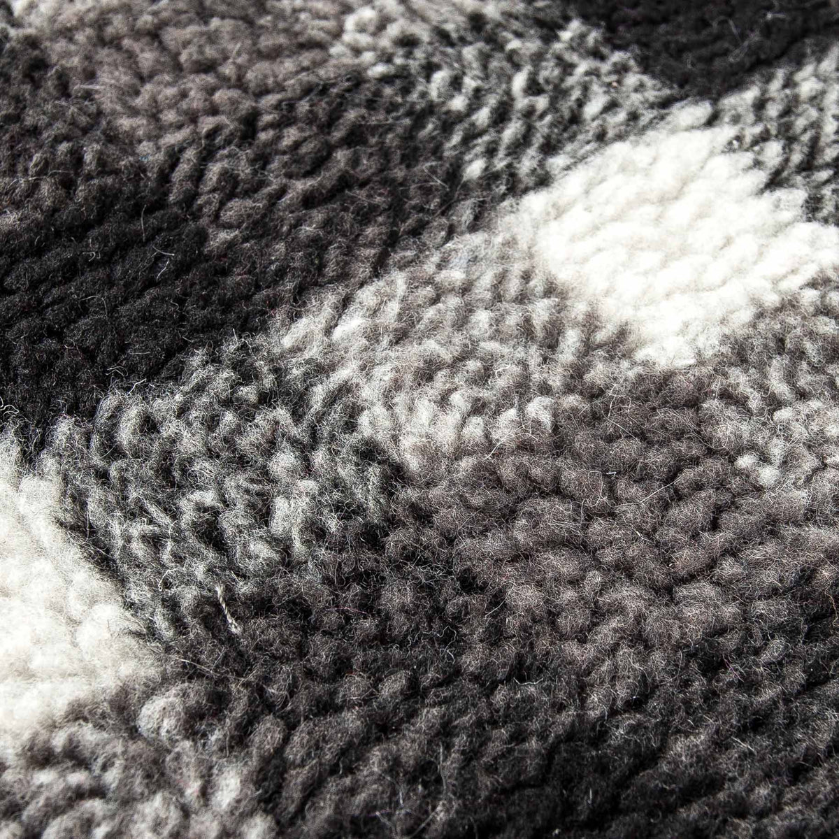 Black, Grey And White Plaid-