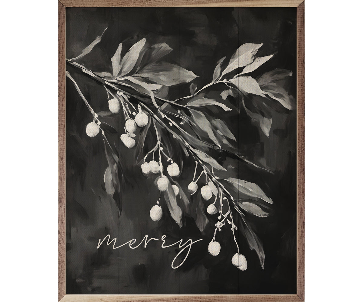 Kendrick Home Merry Mistletoe BW