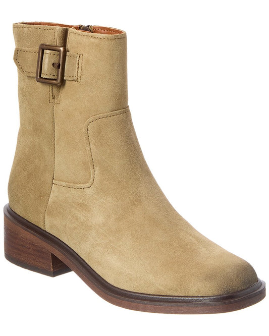 KHAKI SUEDE GREEN-