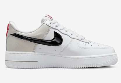 Nike Air Force 1 '07 Women's Sneakers — White Leather Low-Top
