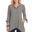 Black White Checker Print