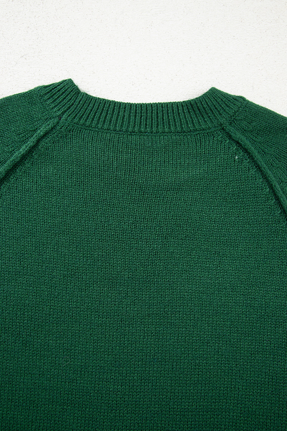Threaded Pear Eleanor Evergreen Raglan Sleeve Sweater