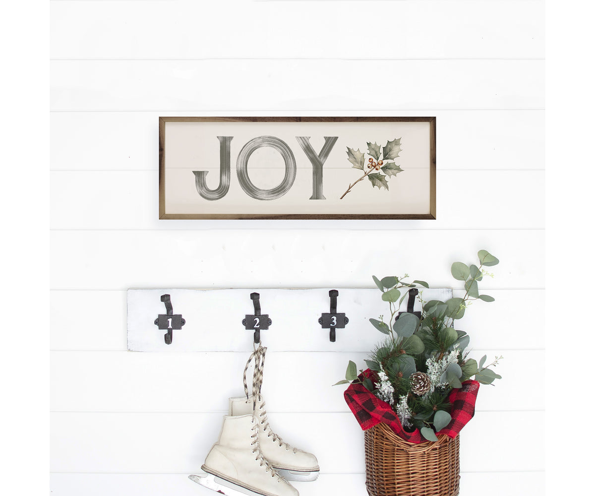 Kendrick Home Joy With Holly Twig White