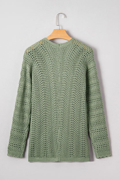 Threaded Pear Jordyn Knit Batwing Sleeve Cardigan