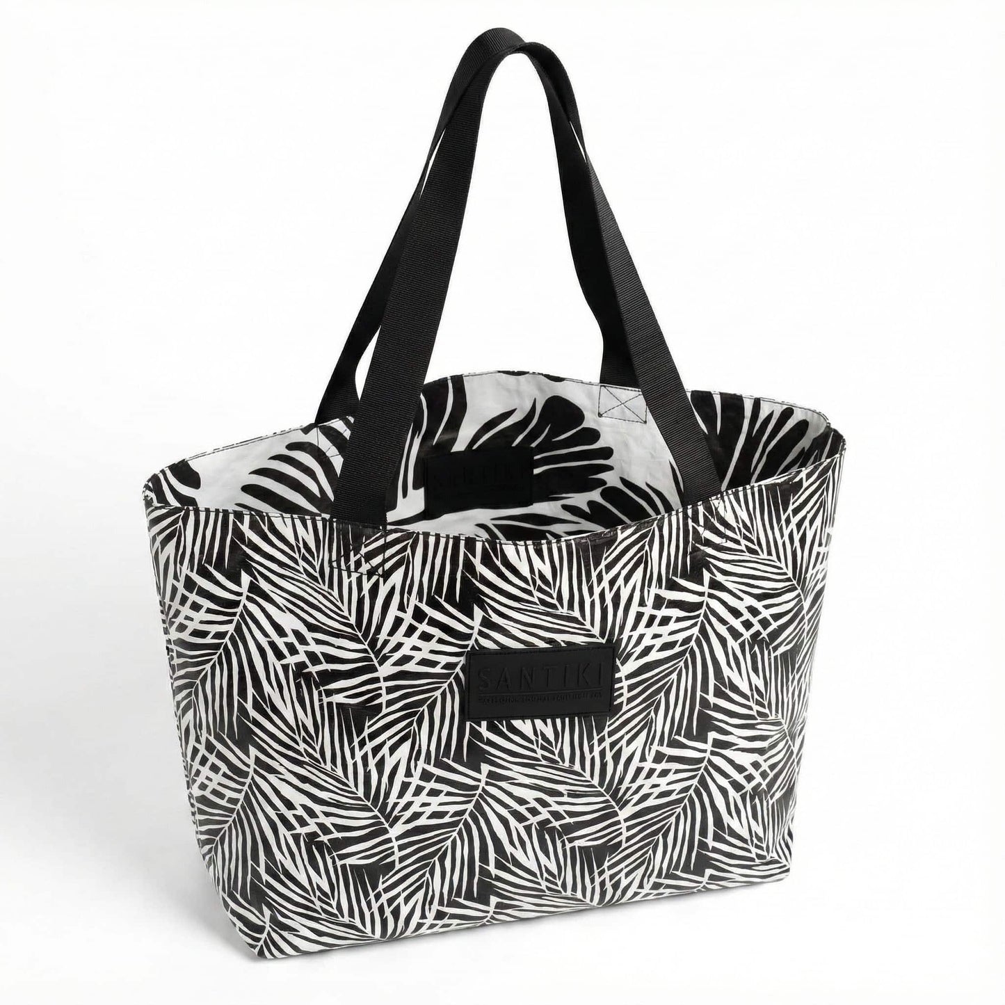 WHT BLK HIBISCUS-