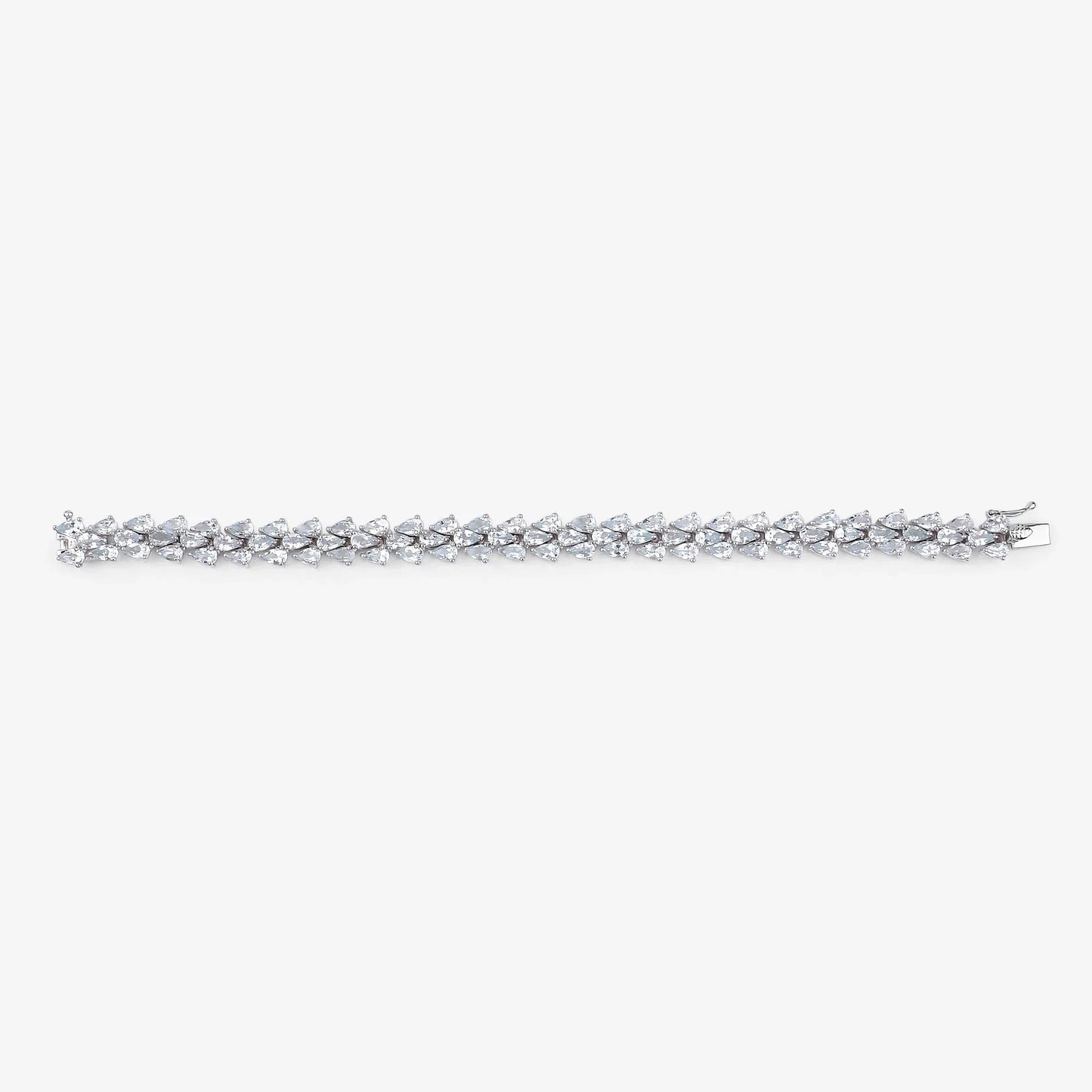 Genuine Aquamarine Tennis Bracelet