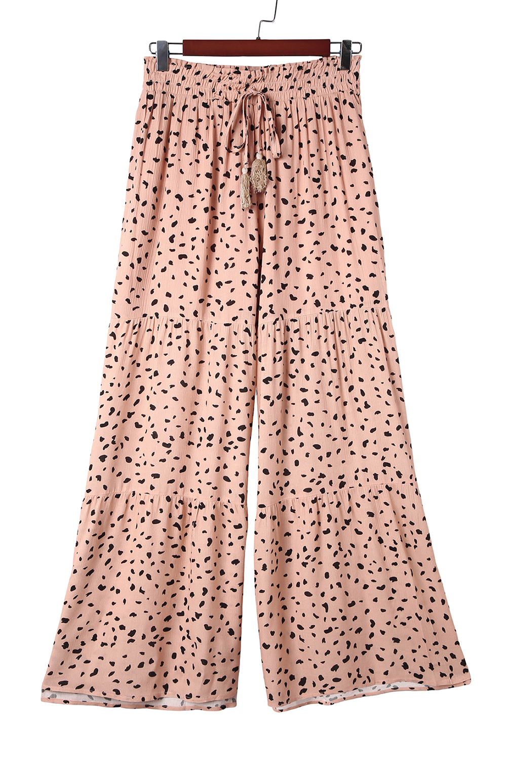 Threaded Pear Analia Leg Dalmatian Palazzo Pants
