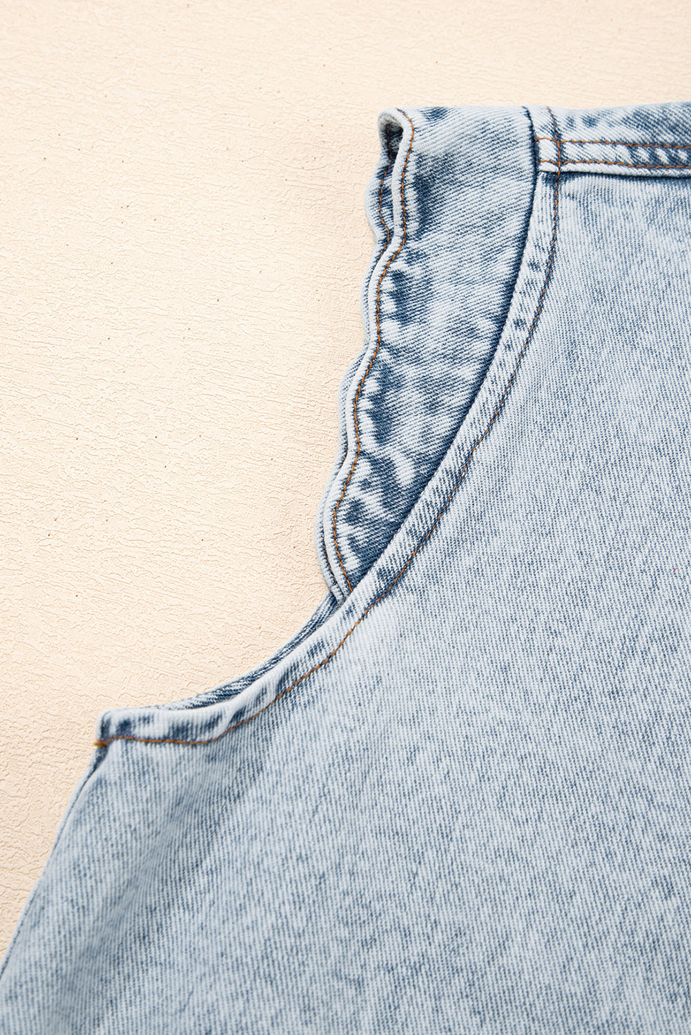 Threaded Pear Ava Trim Patch Front Vest