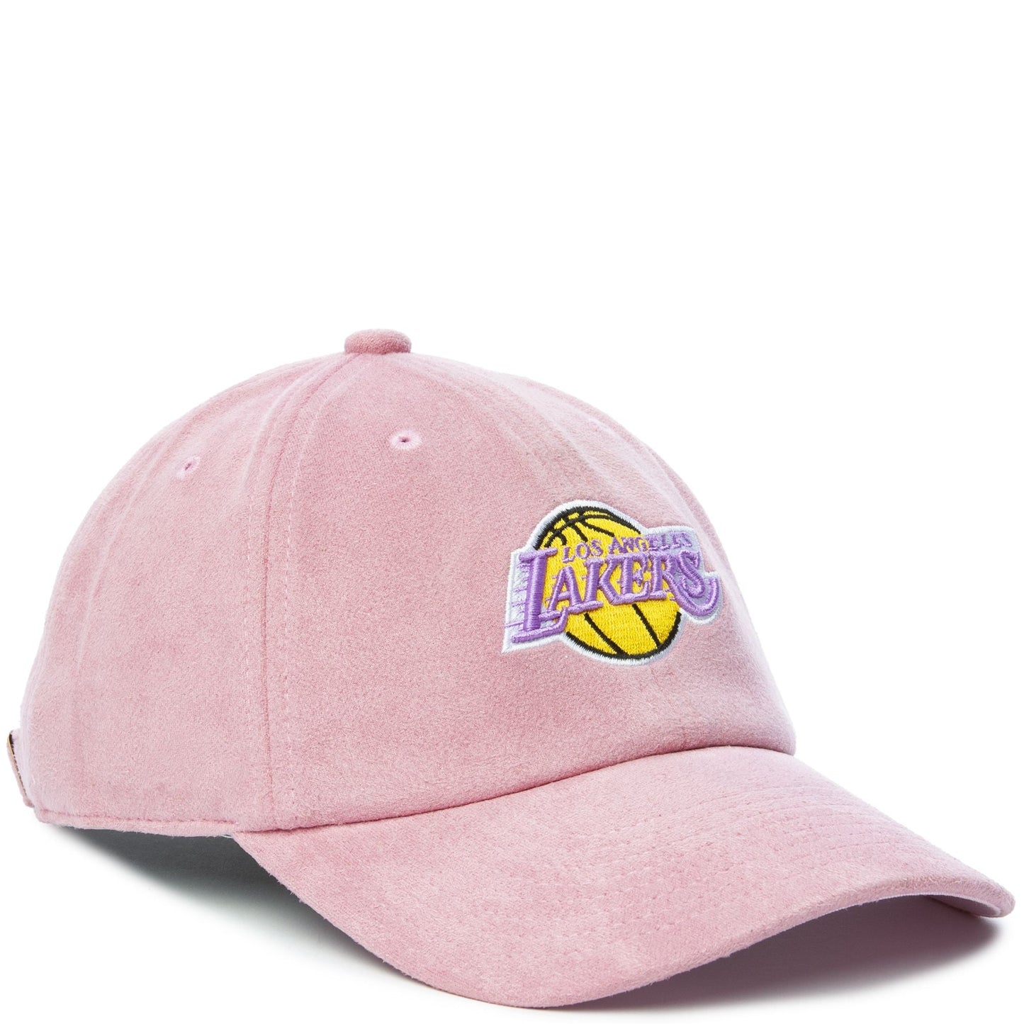 Mitchell & Ness Men's NBA Suede Dad Strapback Hwc Lakers Ball Caps