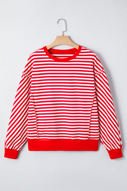 Threaded Pear Gracelynn Shoulder Casual Pullover Top