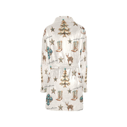Christmas Spirit Fleece Robe