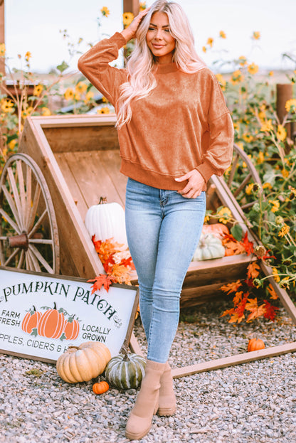 Threaded Pear Eleanor Drop Shoulder Pullover
