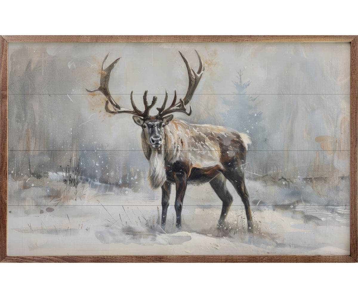 Kendrick Home Wild Reindeer I By Petals Prints Design