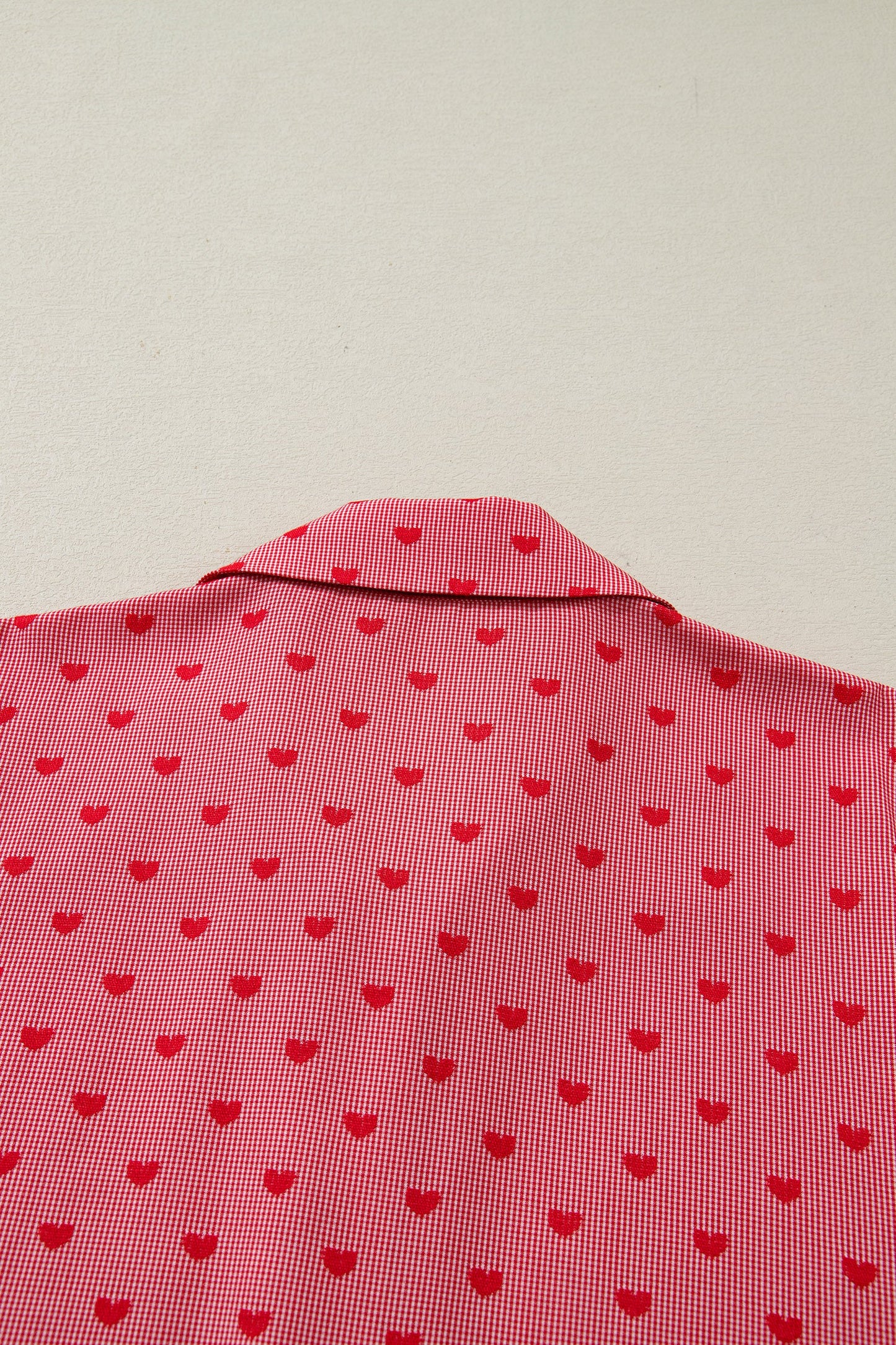 Threaded Pear Charlie Sleeve Loose Valentine Shirt
